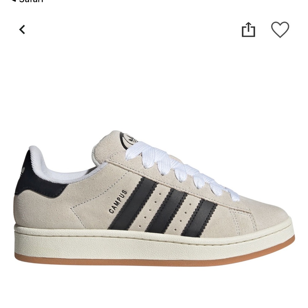 Adidas Women's Campus 00s Sneakers - Black and Tan